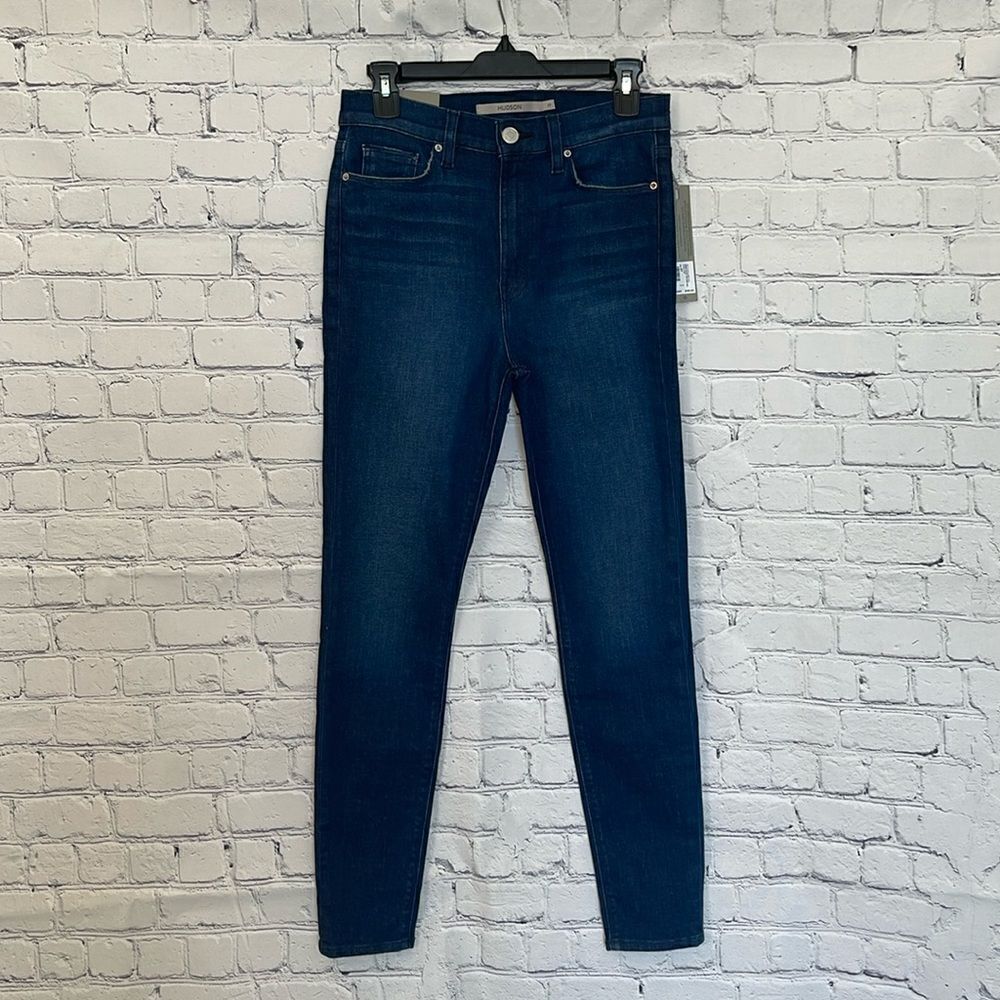 Hudson Jeans Barbara High-Rise Super Skinny Ankle Jean